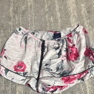 Apt. 9 Pink and Gray Floral Shorts